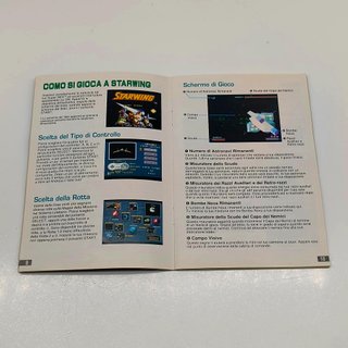 Starwing - Nintendo Snes - Pal Gig Ed Italiana