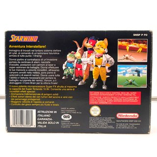Starwing - Nintendo Snes - Pal Gig Ed Italiana