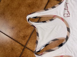 Canotta Burberry donna taglia M