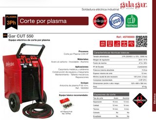 Cortadora de Plasma CM 15mm 🇪🇸