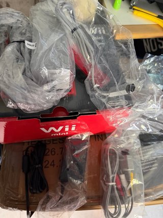Nintendo Wii Mini Rosso Nuovo