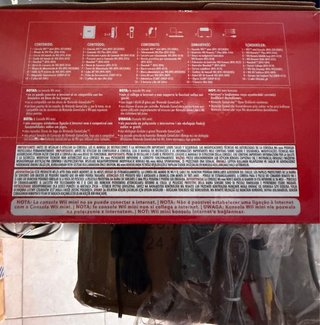 Nintendo Wii Mini Rosso Nuovo