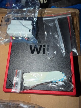 Nintendo Wii Mini Rosso Nuovo
