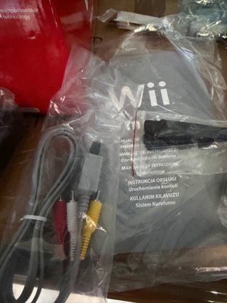 Nintendo Wii Mini Rosso Nuovo