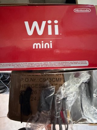 Nintendo Wii Mini Rosso Nuovo