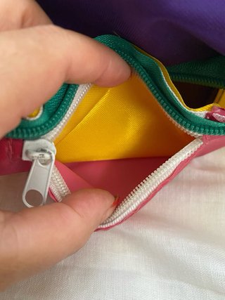 Marsupio Dromos Vintage Anni 90 Color Block