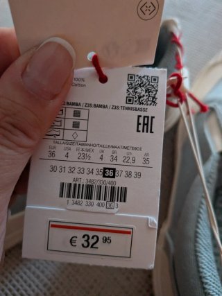 Zapatillas Zara Talla 36 Nuevas