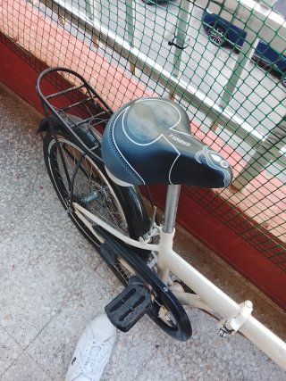 Bicicleta Plegable Blanca