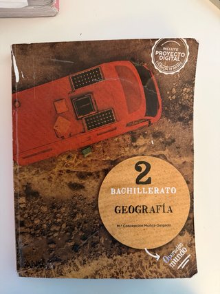 Libro Anaya 2 de Bachillerato Geografía