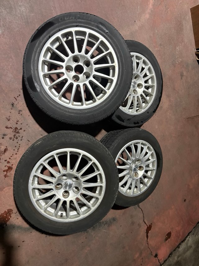 Llantas 5x120 BMW Serie 3  e36 e46 en 16 OZ Racing