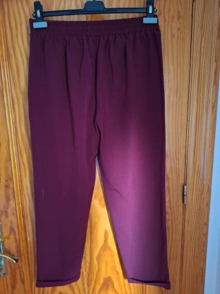 Pantalón Stradivarius Morado Talla L
