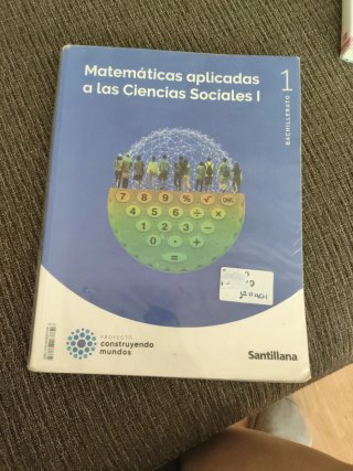 Libro matemáticas aplicadas a las ciencias sociale