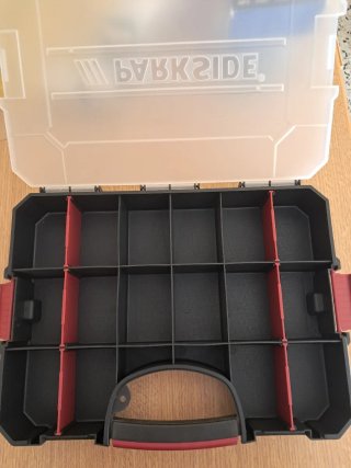 Organizador de piezas Parkside