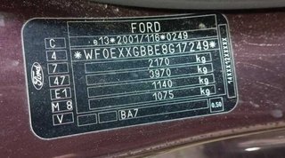484844 asiento del izq ford mondeo ber. (ca2) ghia