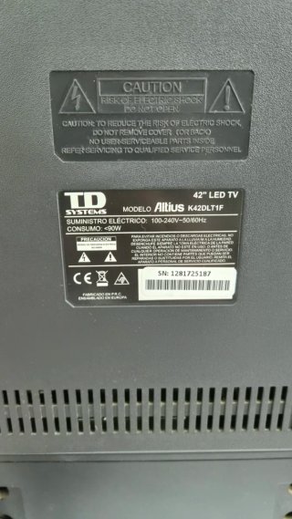 TV TD SYSTEMS ALTIUS 42” FULL HD