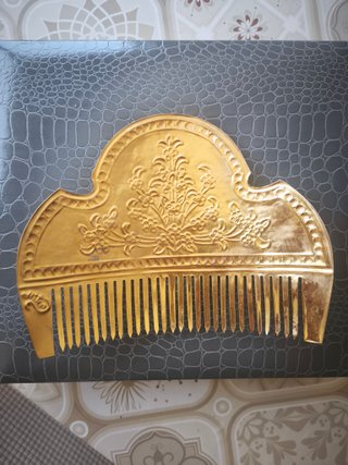 PEINETAS DE FALLERA ADULTA DORADAS