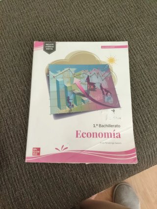 Libro economía 1° bachillerato