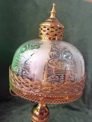 Gran Lámpara Otomana tipo Quinqué (56 x 27 cm)