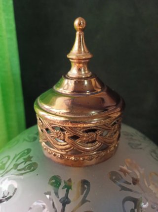 Gran Lámpara Otomana tipo Quinqué (56 x 27 cm)