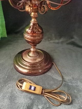 Gran Lámpara Otomana tipo Quinqué (56 x 27 cm)