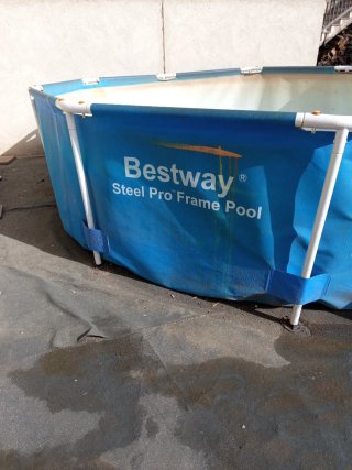 Piscina redonda desmontable