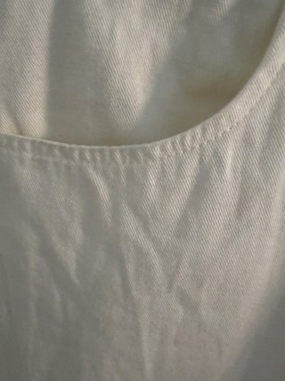 Pantalón blanco ancho