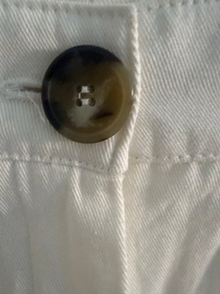 Pantalón blanco ancho