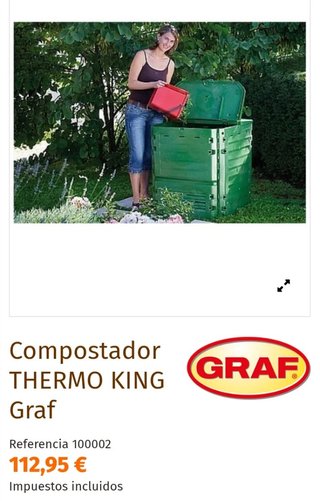 Compostador 600 l Thermo King