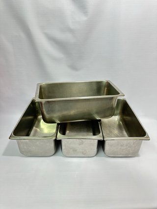 Vaschette Acciaio Inox Gastronomia Gelato Pizzeria