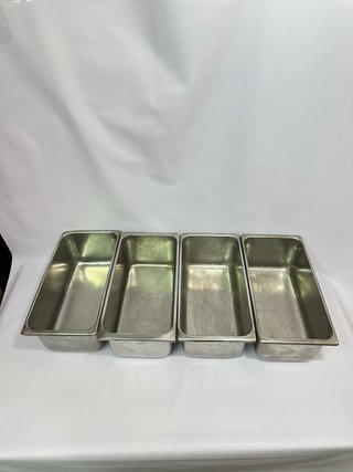 Vaschette Acciaio Inox Gastronomia Gelato Pizzeria