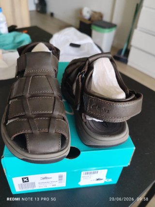 Sandalias Clarks Marrón Hombre