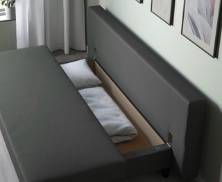 Sofá Cama Gris 3 Plazas