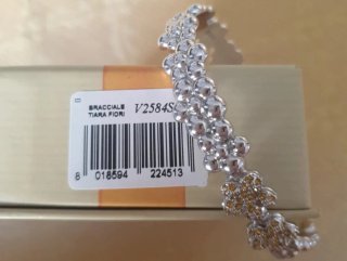 Bracciale rigido con strass