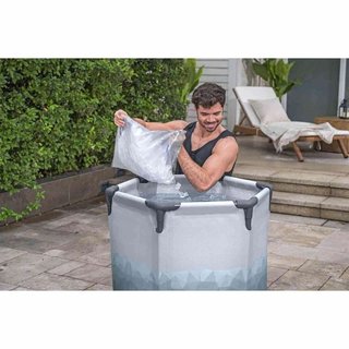 Barril de baño hielo 253L 90x80cm Bestway