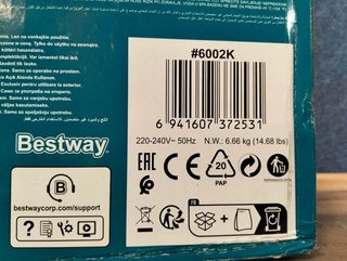Barril de baño hielo 253L 90x80cm Bestway