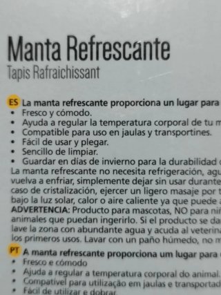 Coperta rinfrescante per cani e gatti
