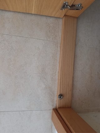Puertas madera y cristal salón doble y cocina