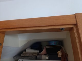 Puertas madera y cristal salón doble y cocina