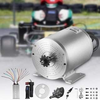 Motor eléctrico sin escobillas DC 72V 3000W Kit de motor eléctrico sin escobillas 4900RPM con controlador y empuñadura de acelerador para scooter eléctrico, bicicleta eléctrica, motor de motocicle...