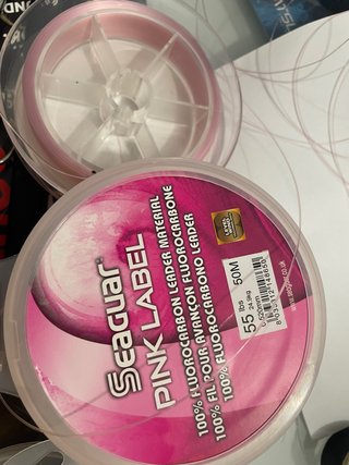 Seaguar Pink Label Fluorocarbon Leader all size lb