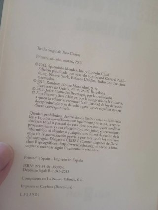 Pendergast 12. Dos tumbas