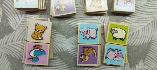 Domino Animalitos Juguettos Madera