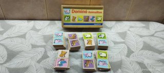 Domino Animalitos Juguettos Madera