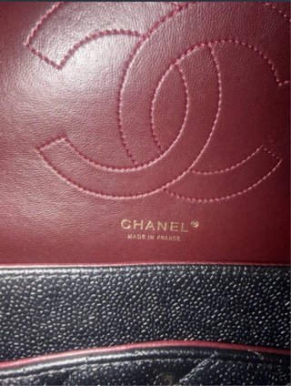 Borsa Chanel trapuntata pelle nera
