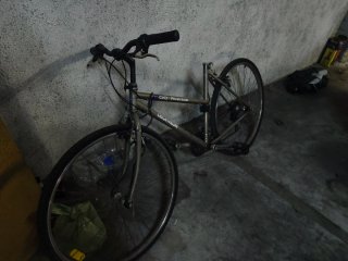 Bicicleta Decathlon Riverside 500 Gris