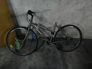 Bicicleta Decathlon Riverside 500 Gris