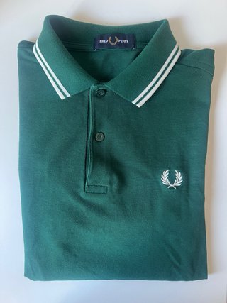 Polo Fred Perry Verde Talla S