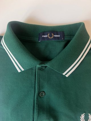 Polo Fred Perry Verde Talla S