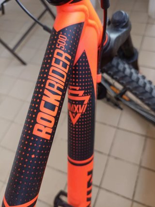 Bicicleta BTWIN Rockrider 500 Naranja