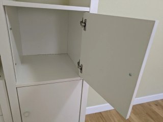 Accesorios puertas Kallax blancas